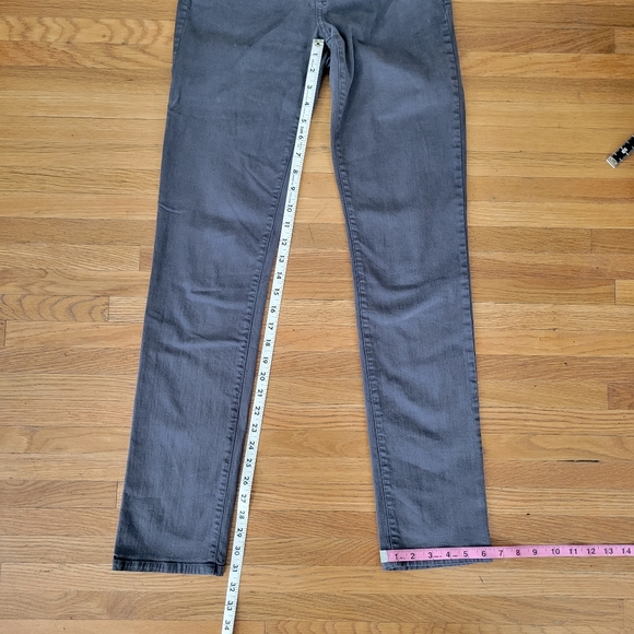 NYDJ Charcoal Slim Fit Jeans Size 2 - Picture 8 of 10